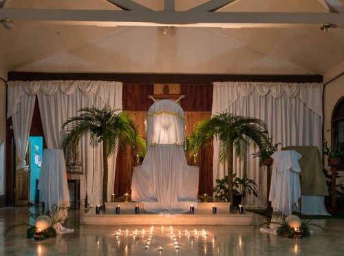 Iglesia catolica Palmar Sur adentro