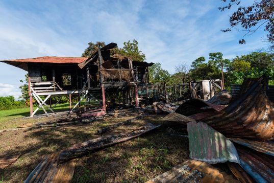 Casa quemada Finca 4 2