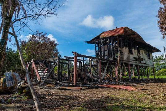 Casa quemada Finca 4