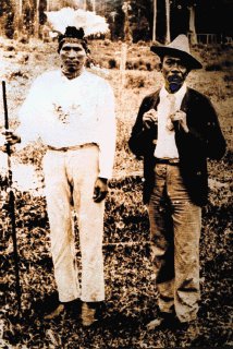 Antonio Saldaña (izquierda) fue rey de Talamanca por 30 años.